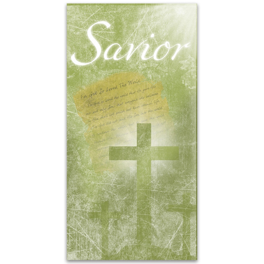 Words-of-Jesus Church Banner with Retractable Banner