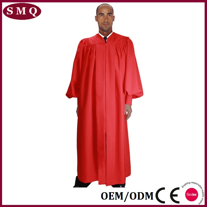 Red Baptismal robe