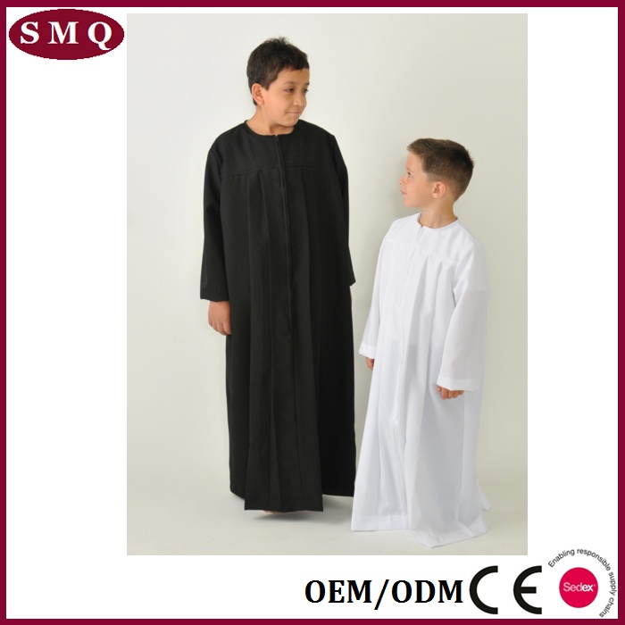 Black Baptismal robe
