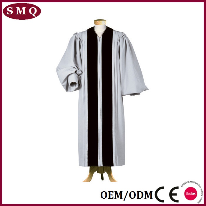 Grey Pulpit Robe
