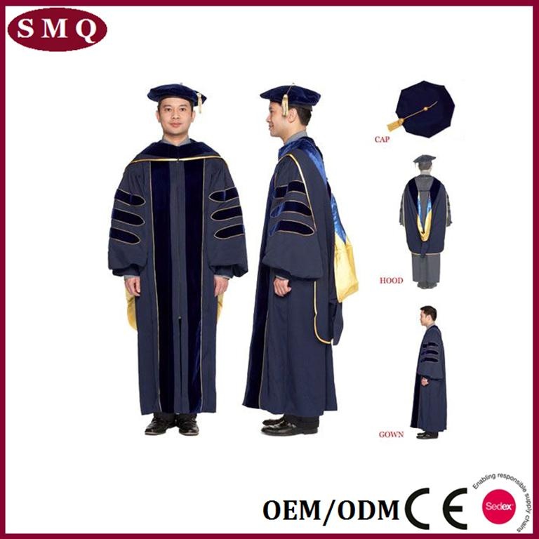 graduation gown for doctorate