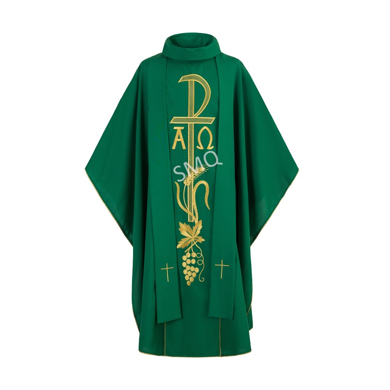 Priest chasuble in Green