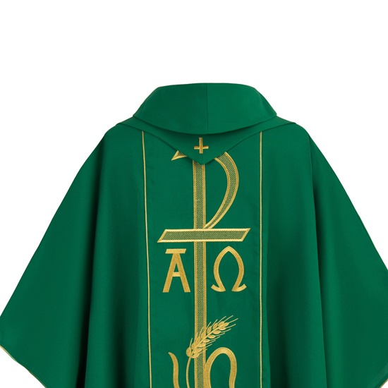 Priest chasuble in Green Priest chasuble in Green