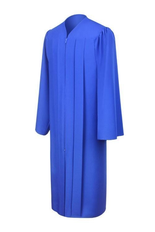 Blue Graduation Gown