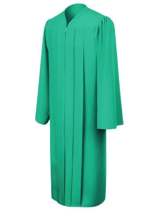 Green Graduation Gown