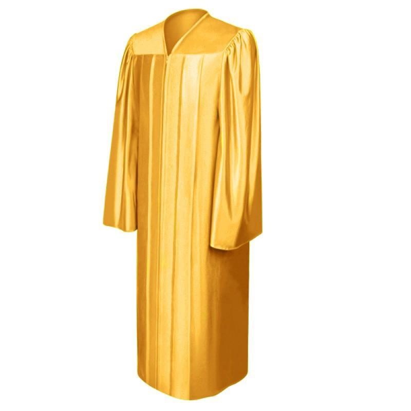 Yellow Graduation Gown