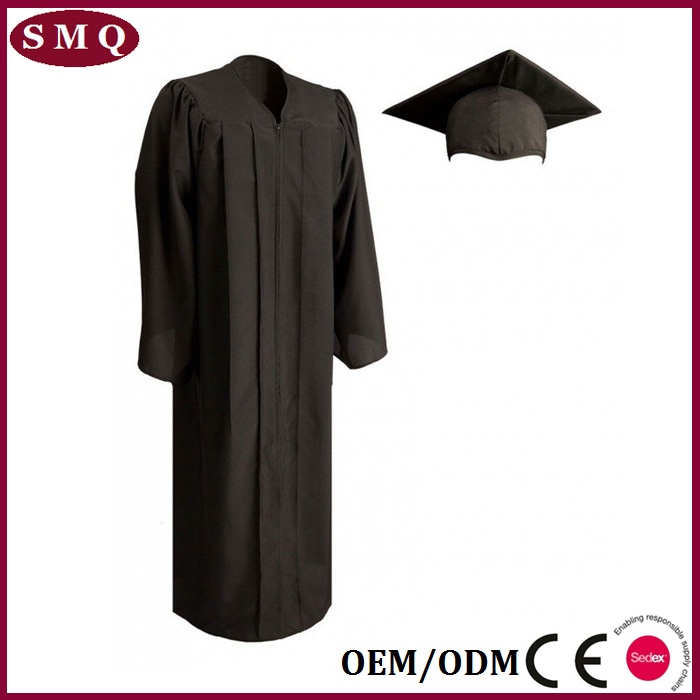 Black Graduation Caps and Gowns For School