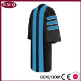 Doctoral academic graduation gown