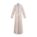 Roman cassock with purple trims