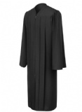 Matt finish Material Graduation Gown