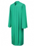 Green Graduation Gown