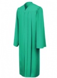 Green Graduation Gown